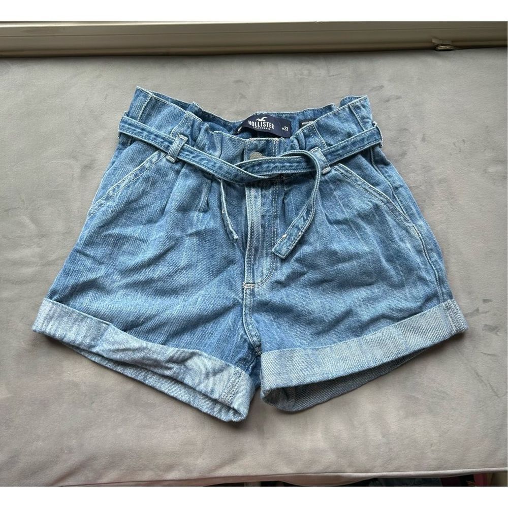 hollister denim shorts